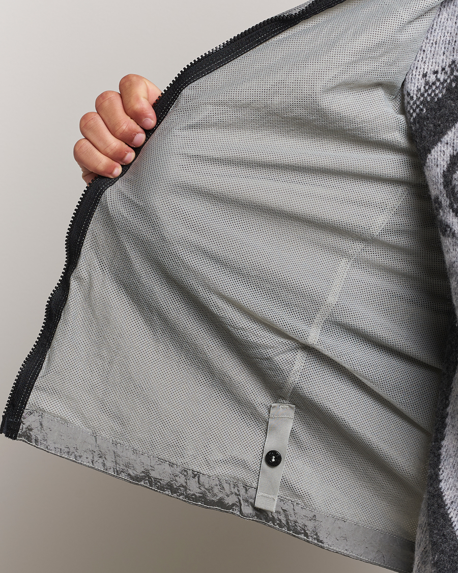 Herren | Hemden | Stone Island | Nylon Metal Zip Overshirt Grey