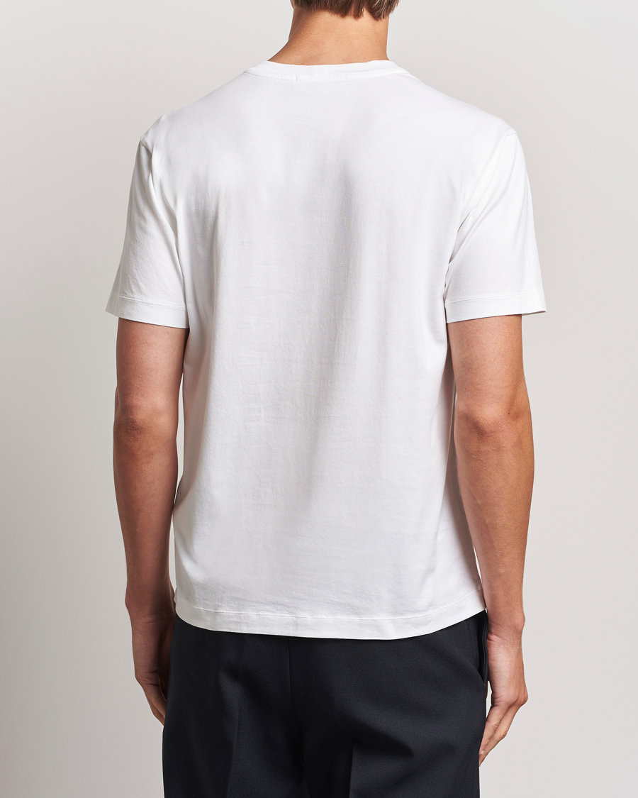 Herren | T-Shirts | Stone Island | Garment Dyed Jersey T-Shirt White