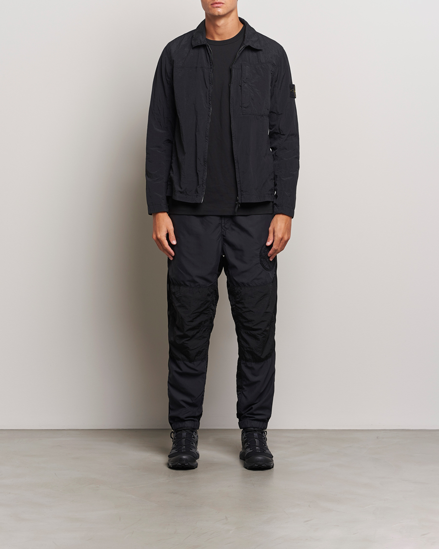Herren | Hosen | Stone Island | Washed Nylon Jogger Pants Black