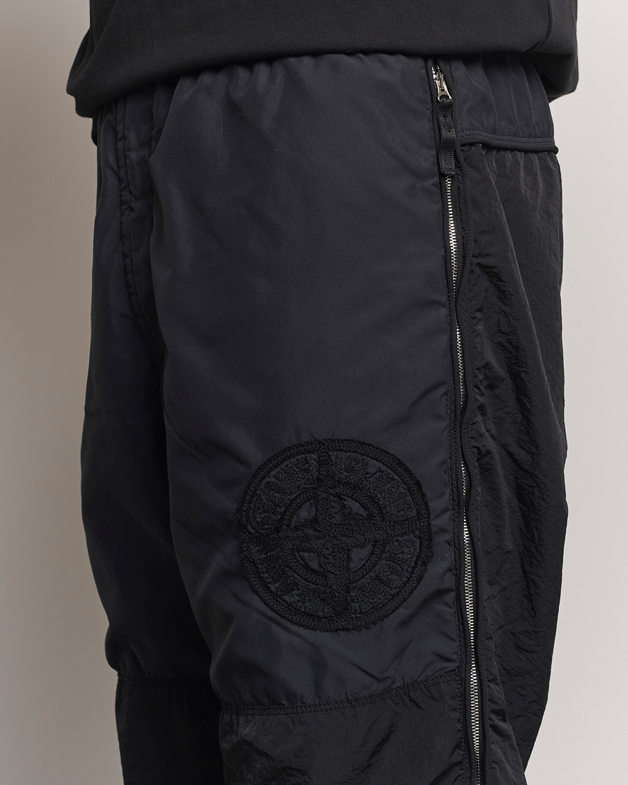 Herren | Hosen | Stone Island | Washed Nylon Jogger Pants Black