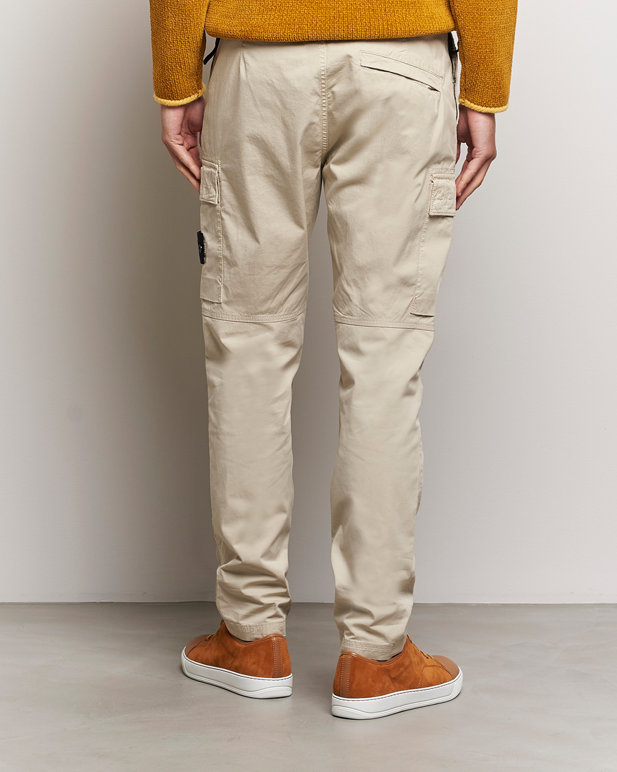 Herren | Hosen | Stone Island | Stretch Cotton Gabardine Trousers Plaster