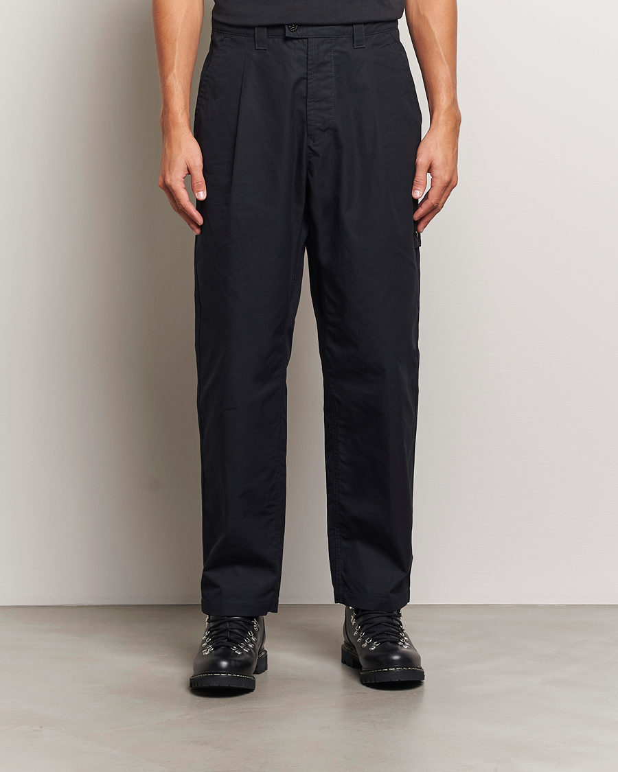 Herren | Hosen | Stone Island | Ghost Cotton Ventile Pants Black
