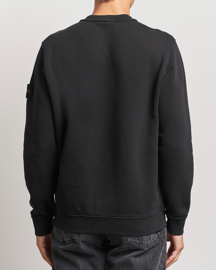 Herren | Pullover | Stone Island | Old Dyed Cotton Sweatshirt Black