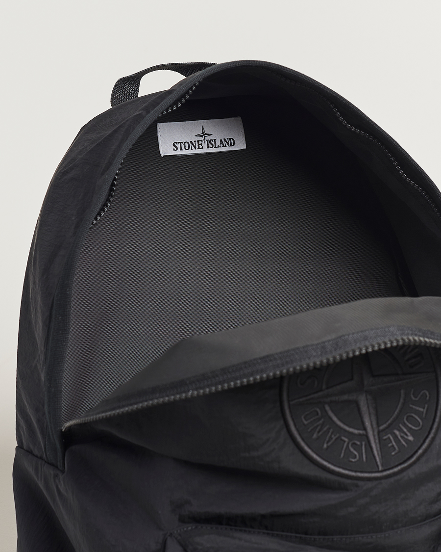 Herren | Stone Island Nylon Metal Backpack Black | Stone Island | Nylon Metal Backpack Black