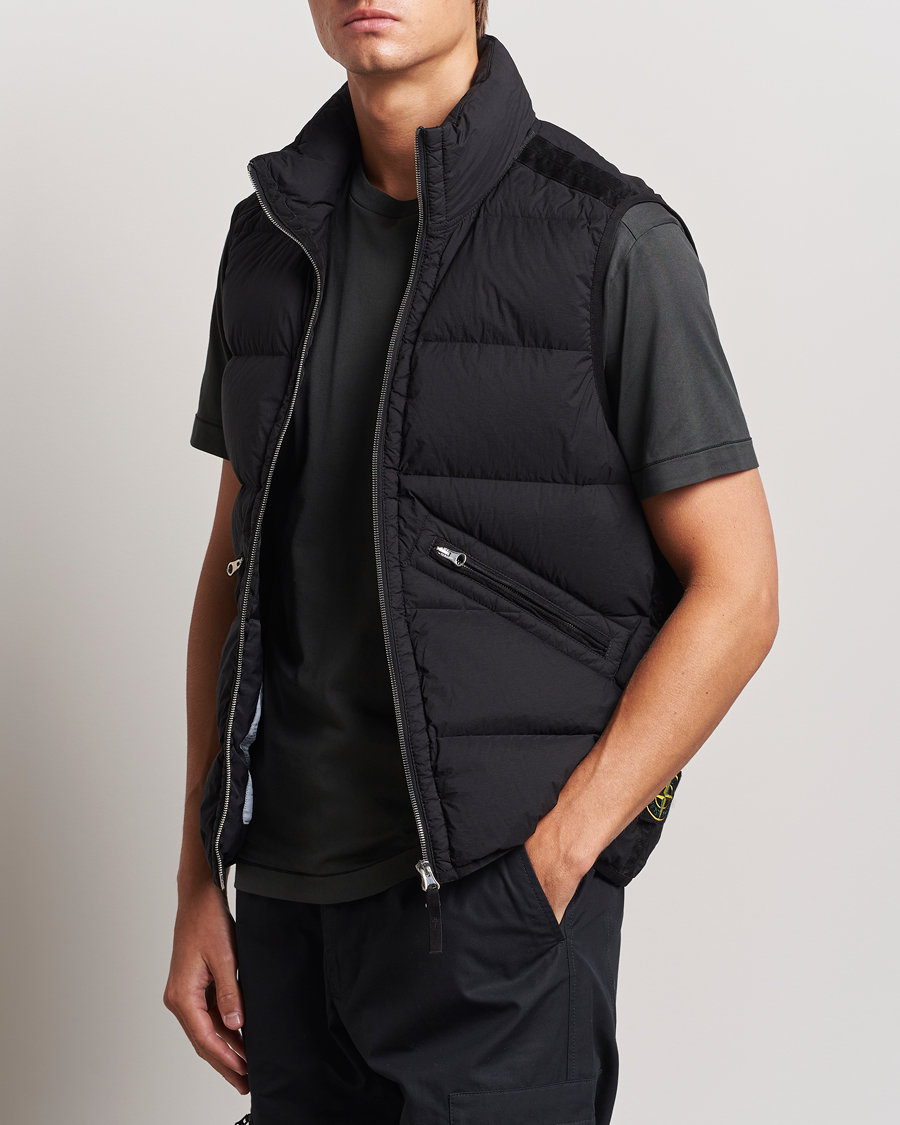 Herren | Jacken | Stone Island | Nylon Down-TC Vest Black