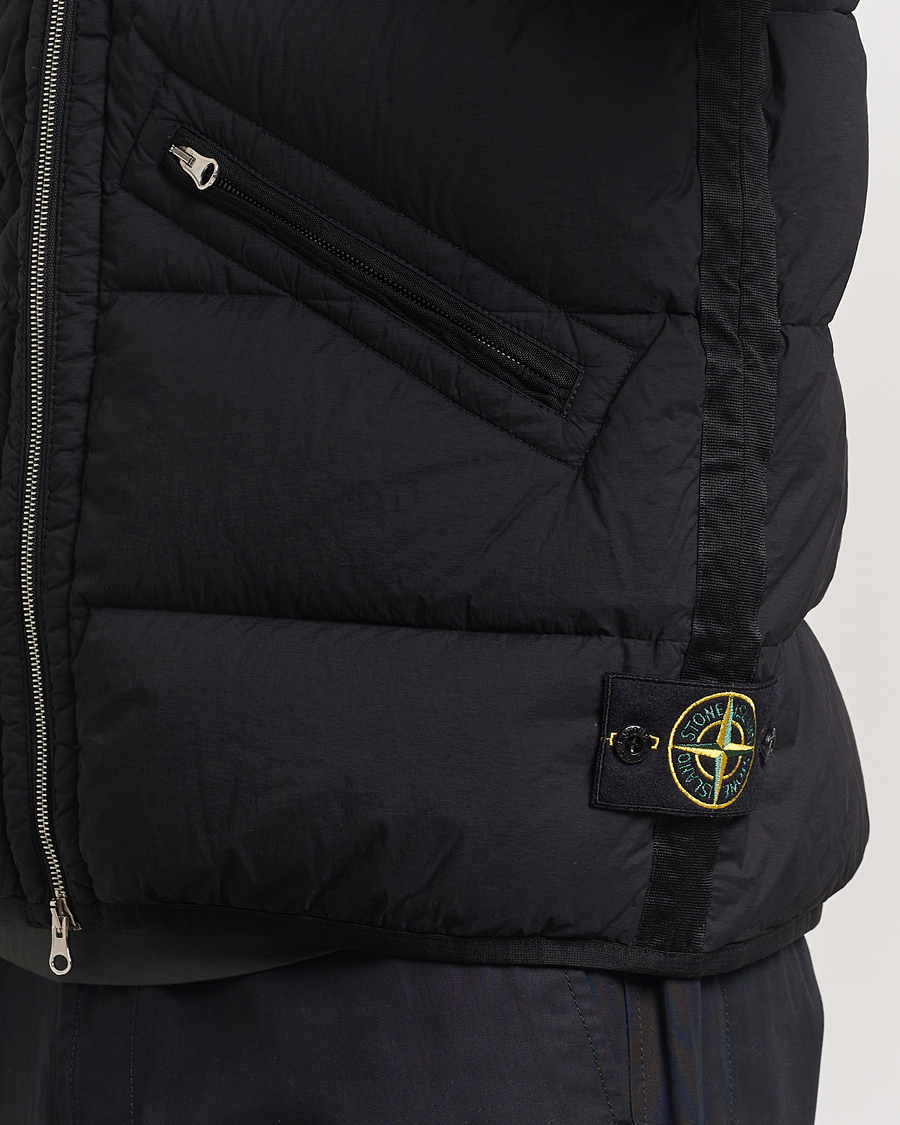 Herren | Jacken | Stone Island | Nylon Down-TC Vest Black