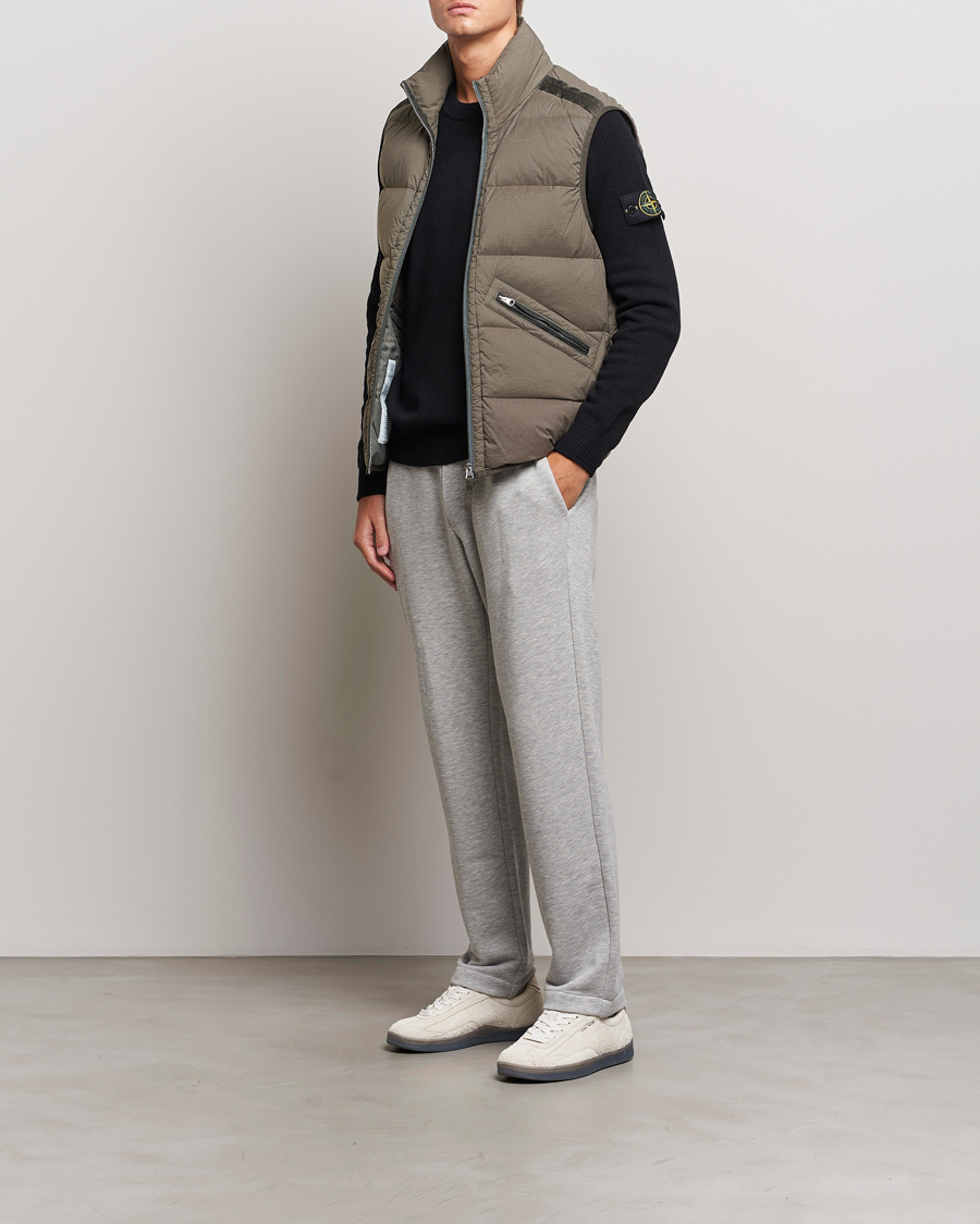 Herren | Jacken | Stone Island | Nylon Down-TC Vest Walnut