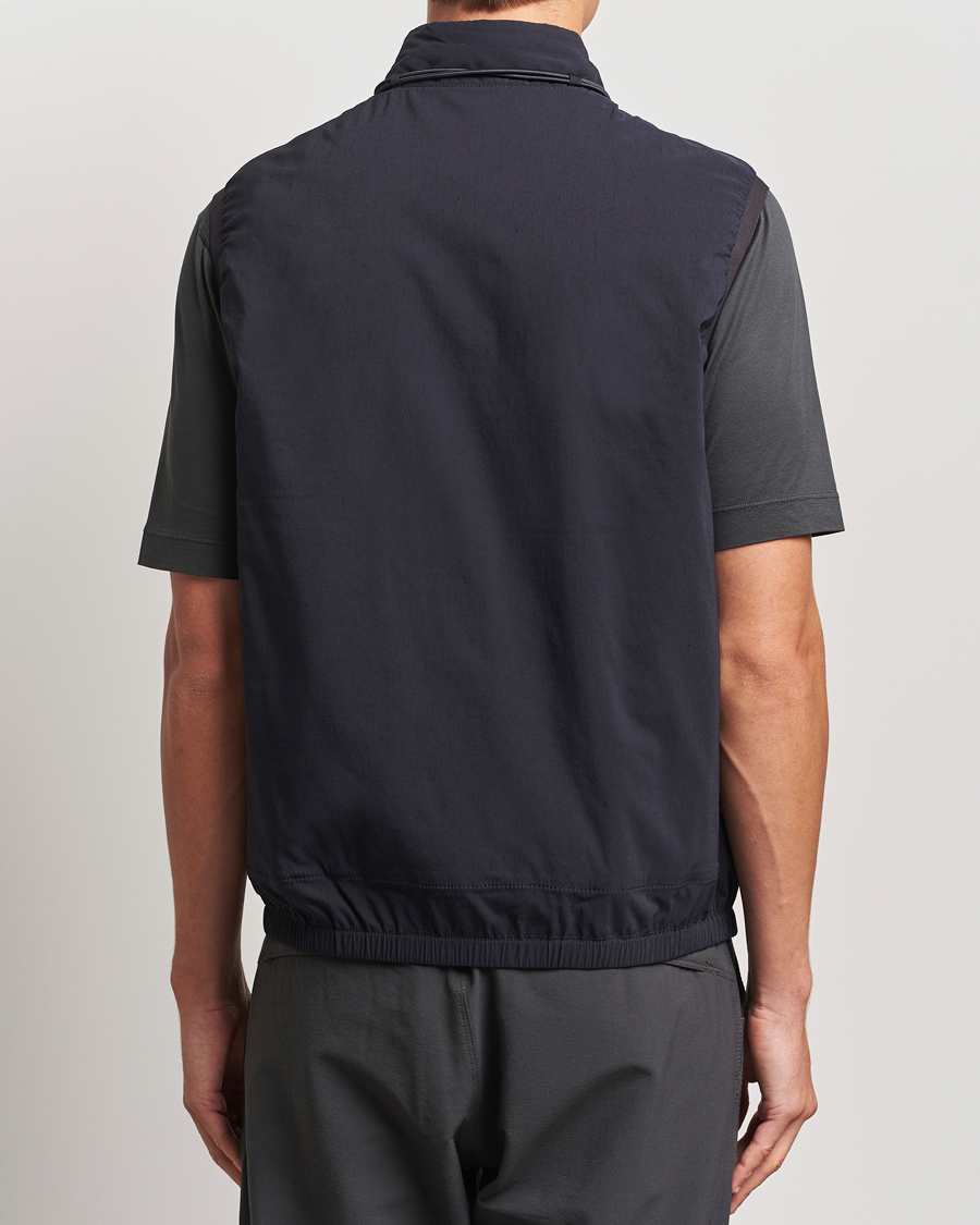 Herren | Jacken | Stone Island | Stellina Wool/Nylon Padded Vest Blue Marine