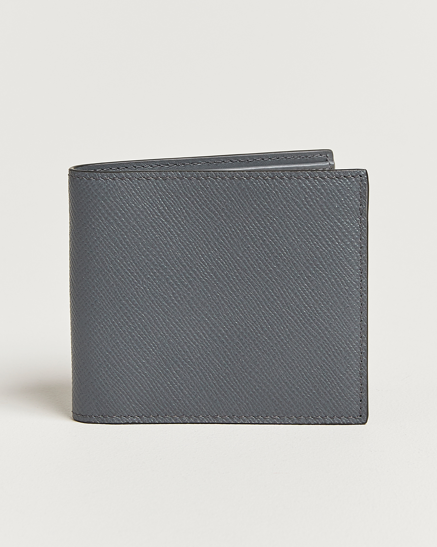 Herren | Smythson Ludlow 6 Card Wallet Storm Grey | Smythson | Ludlow 6 Card Wallet Storm Grey