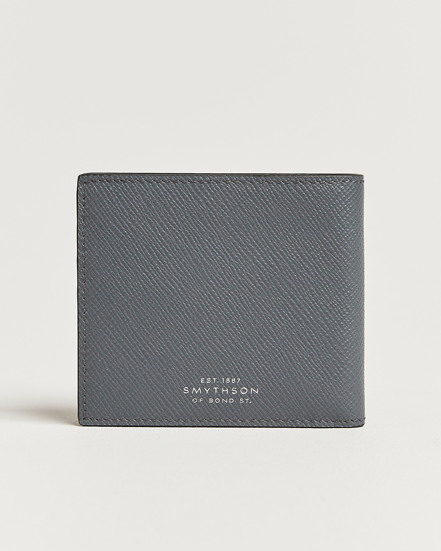 Herren | Smythson Ludlow 6 Card Wallet Storm Grey | Smythson | Ludlow 6 Card Wallet Storm Grey