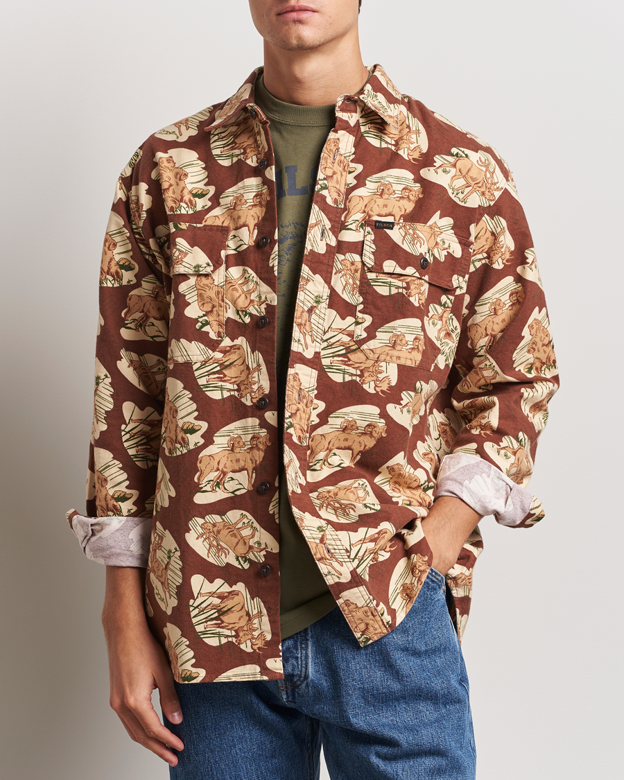 Herren | Hemden | Filson | Field Flannel Shirt Sorrel Horse/Wildlife