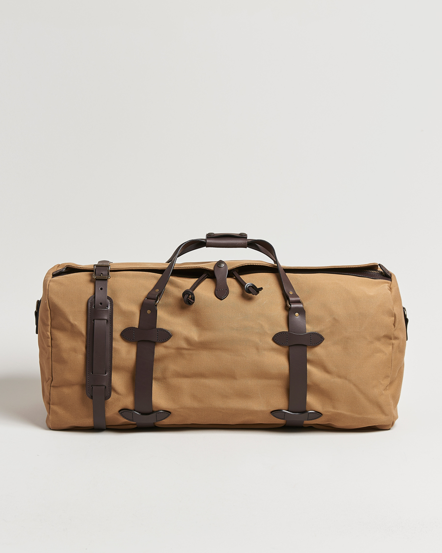 Herren | Filson Rugged Twill Duffle Large Tan | Filson | Rugged Twill Duffle Large Tan