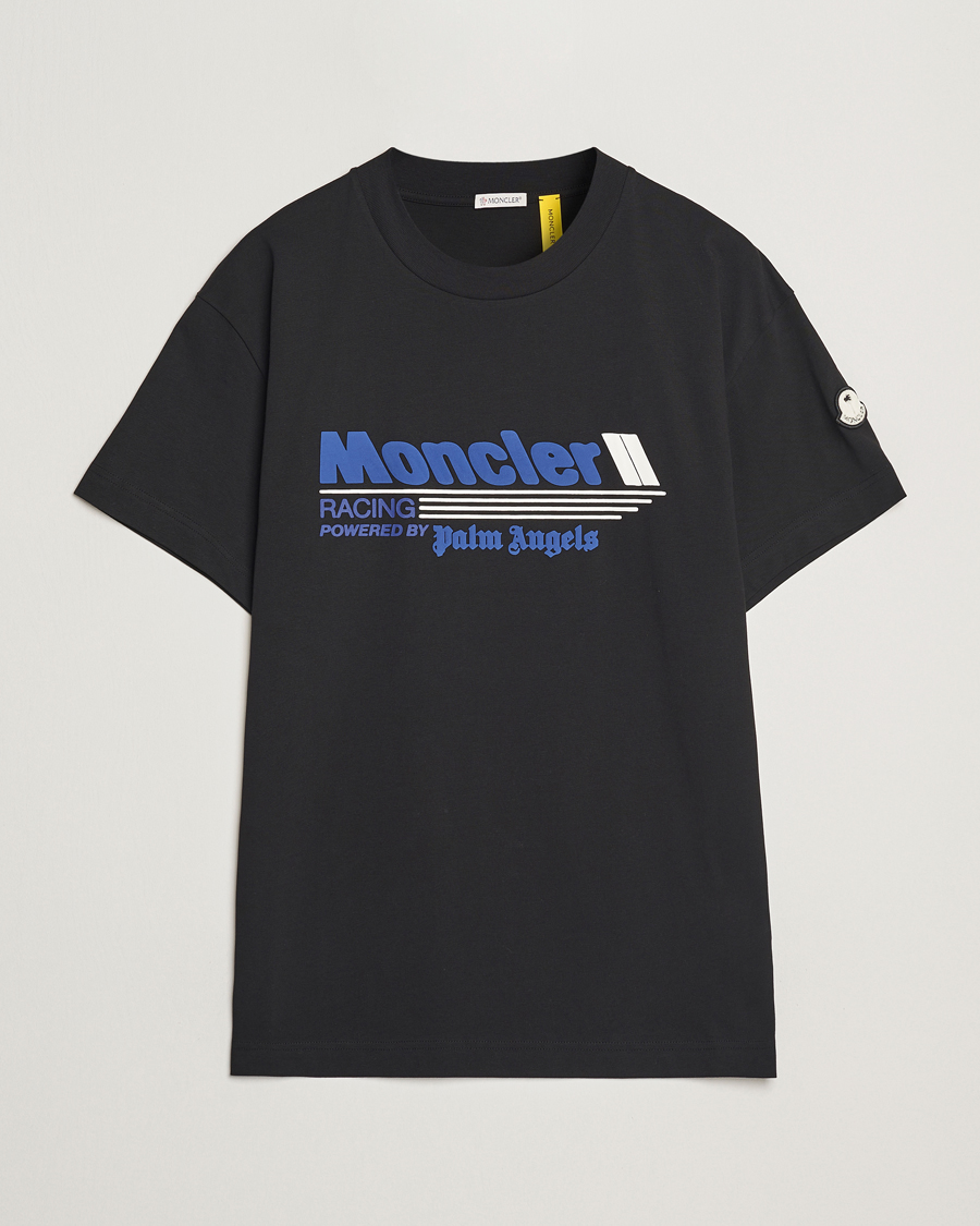 Herren | T-Shirts | Moncler Genius | X Palm Angels Printed T-Shirt Black