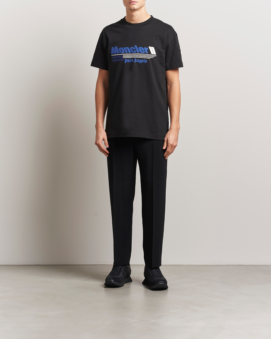 Herren | T-Shirts | Moncler Genius | X Palm Angels Printed T-Shirt Black