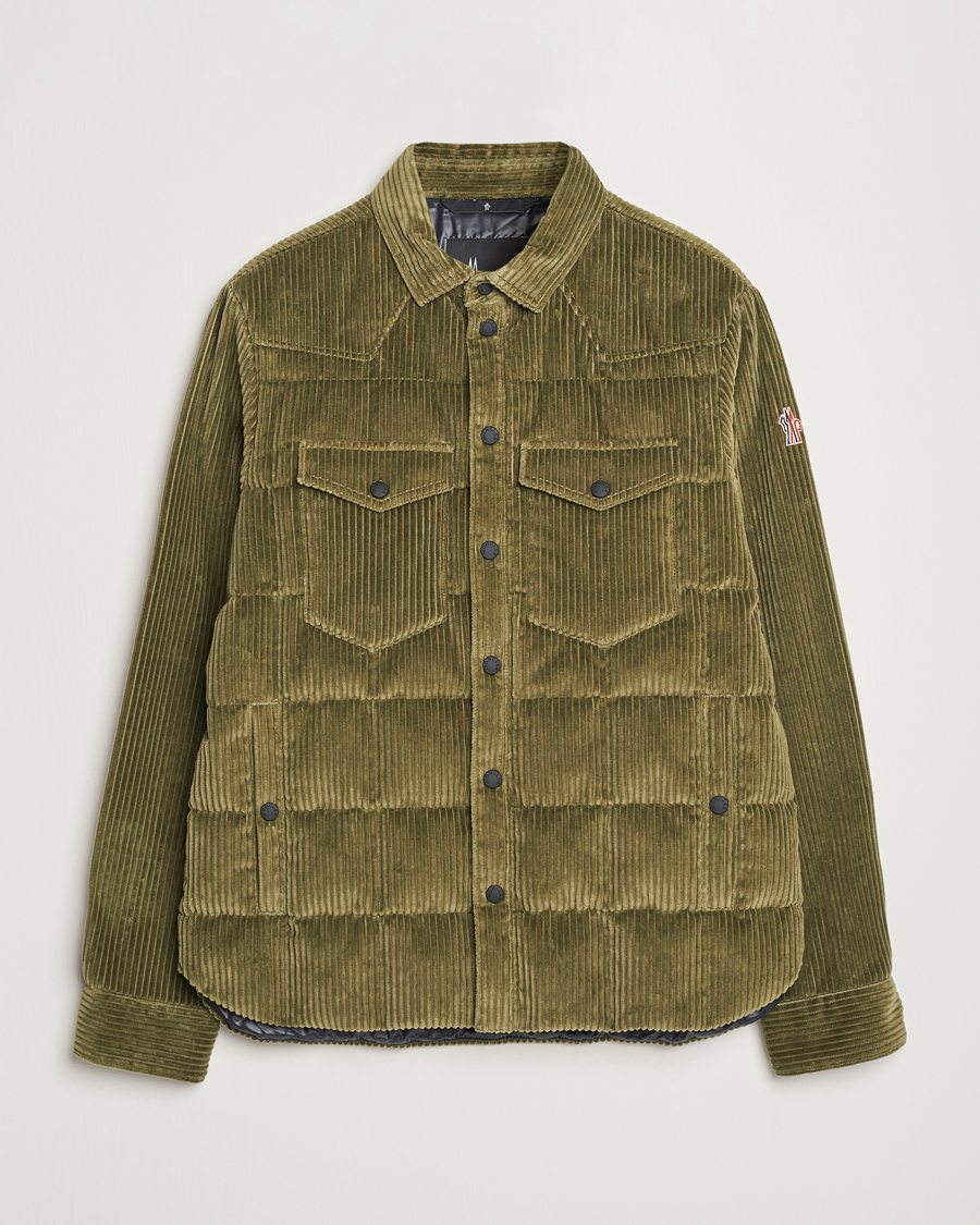 Herren | Jacken | Moncler Grenoble | Gelt Corduroy Shirt Jacket Olive