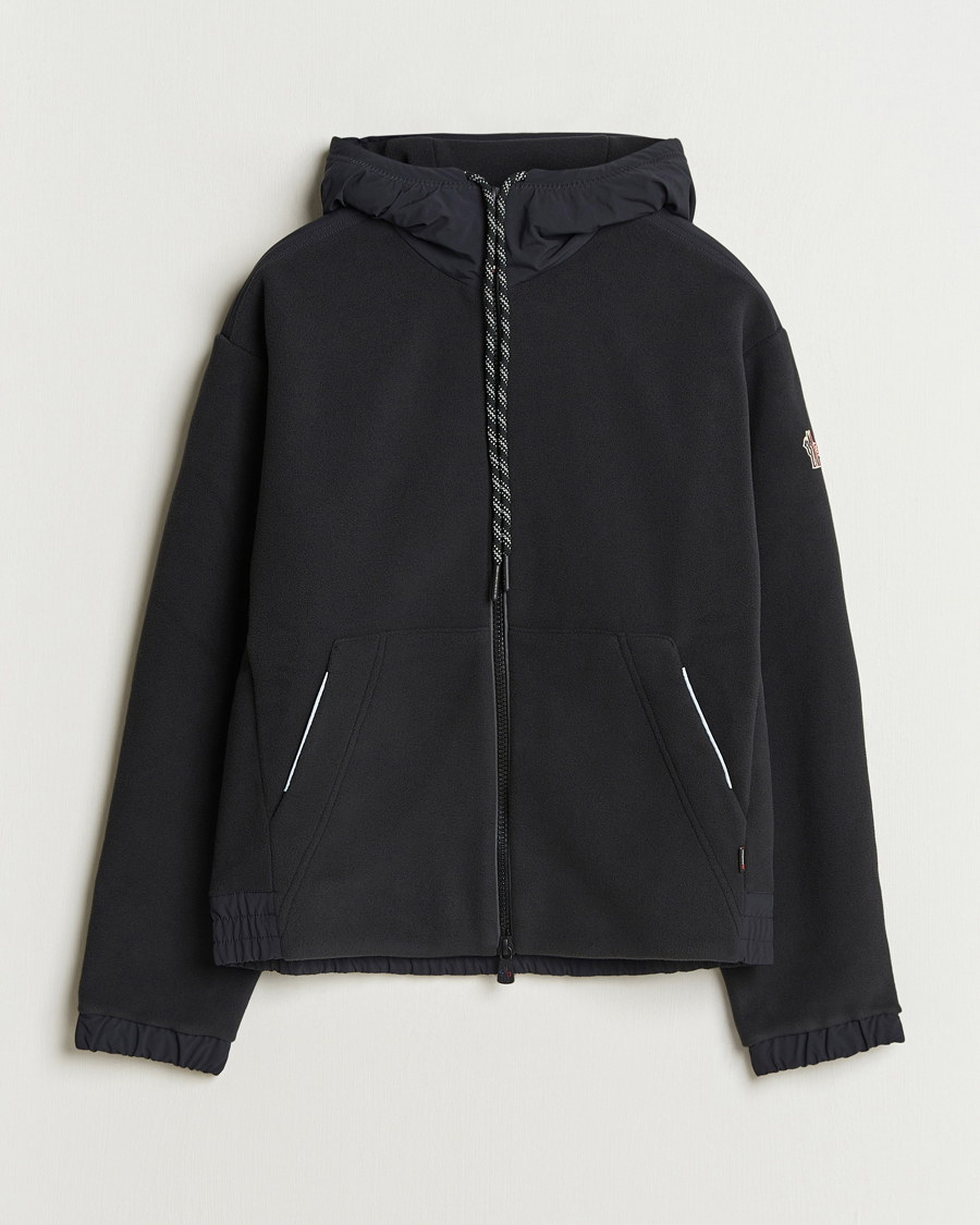 Herren | Pullover | Moncler Grenoble | Fleece Full Zip Cardigan Black