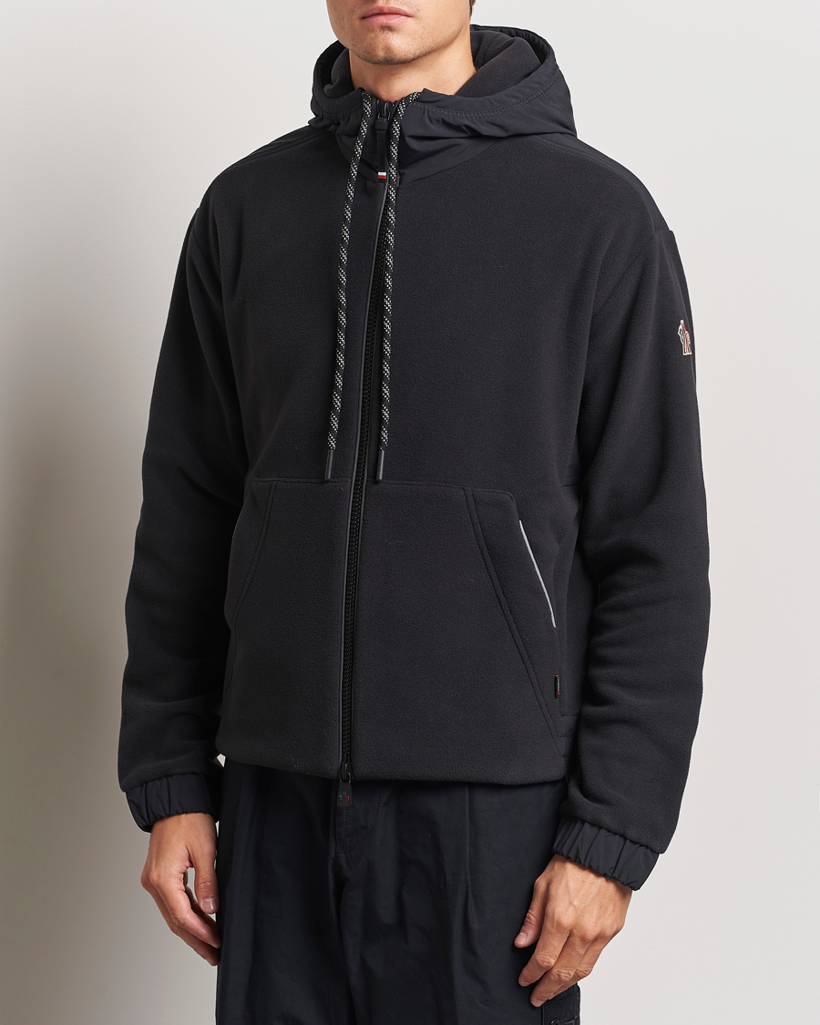 Herren | Pullover | Moncler Grenoble | Fleece Full Zip Cardigan Black