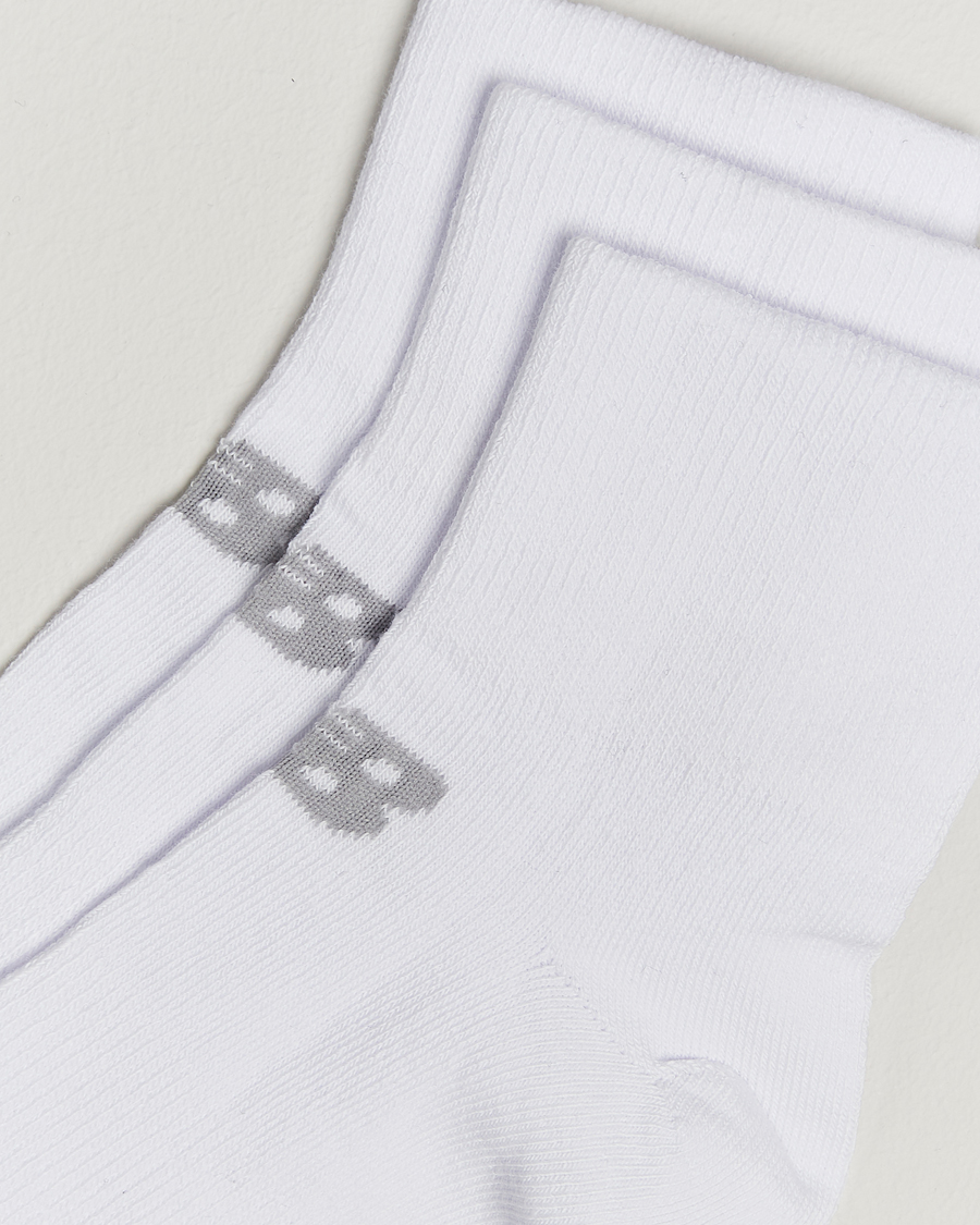 Herren | New Balance Running 3-Pack Performance Cotton Socks White | New Balance Running | 3-Pack Performance Cotton Socks White