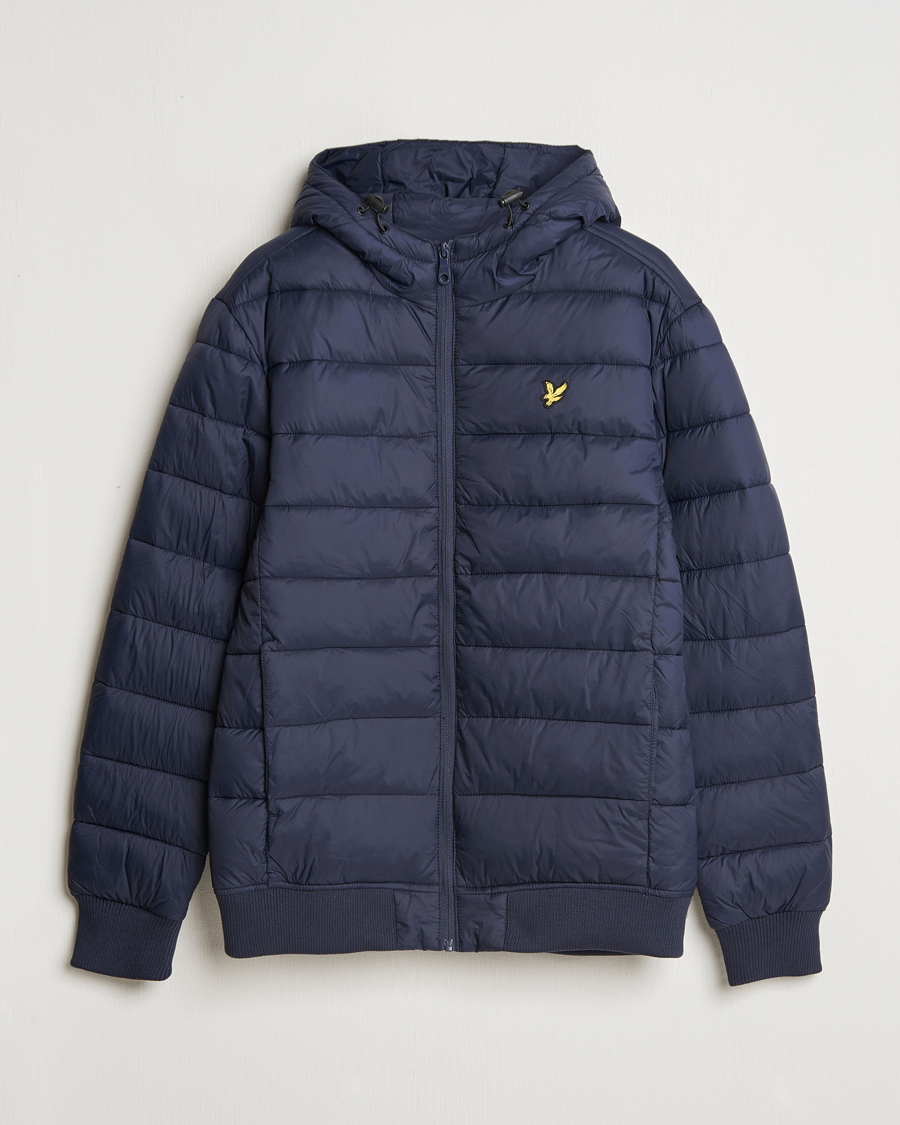 Herren | Jacken | Lyle & Scott | Wadded Hooded Jacket Dark Navy