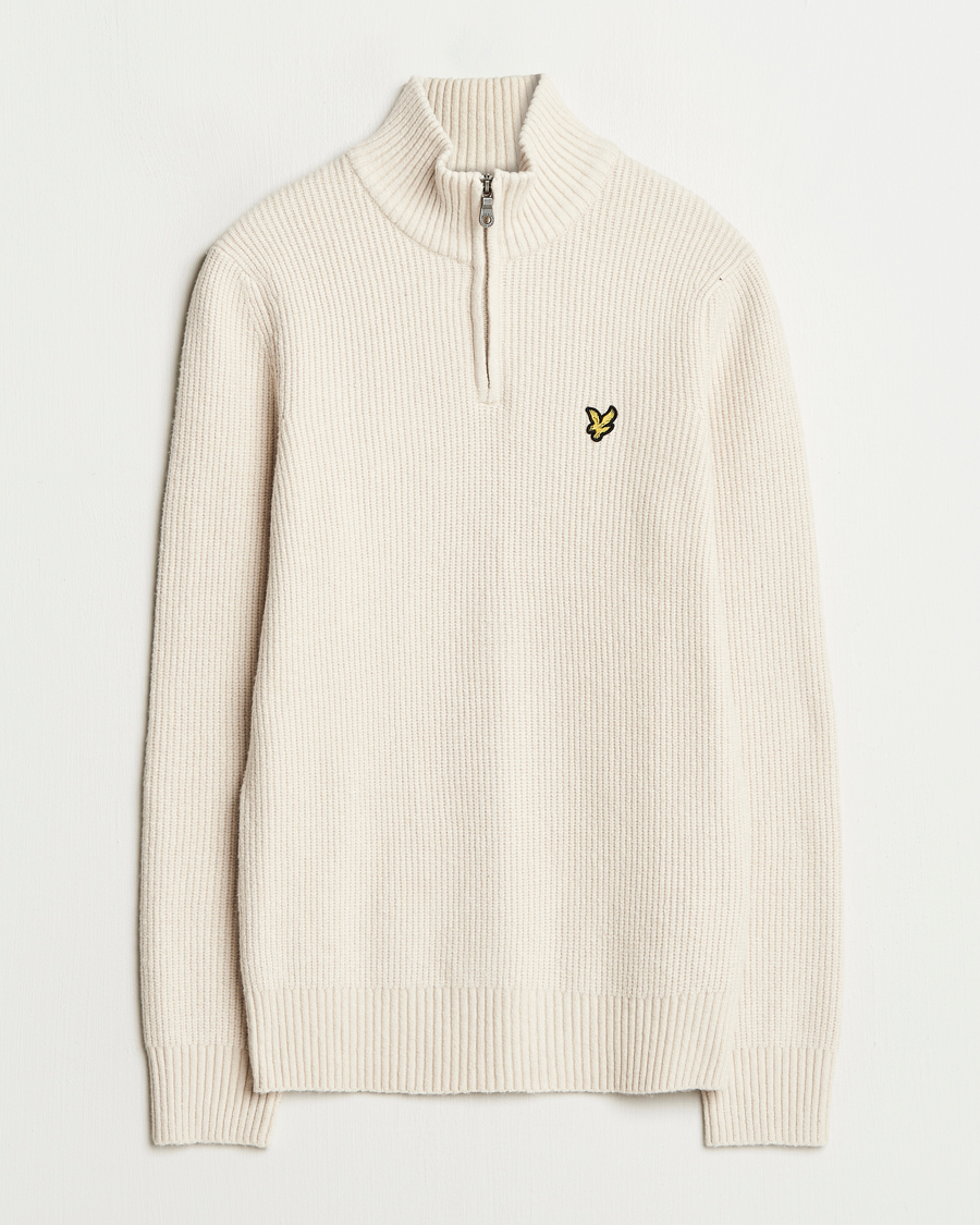 Herren | Pullover | Lyle & Scott | Shaker Stitch Half Zip Cove