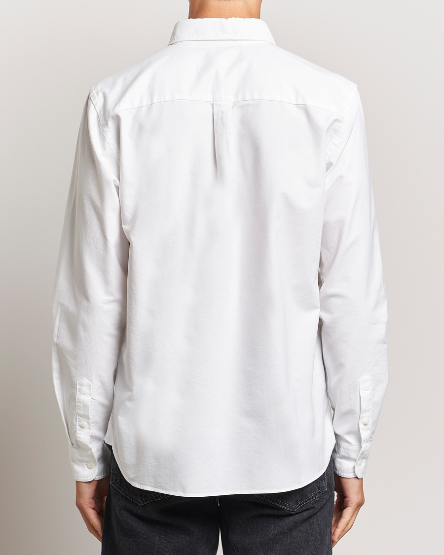 Herren | Hemden | Lyle & Scott | Tonal Eagle Plain Oxford Shirt White