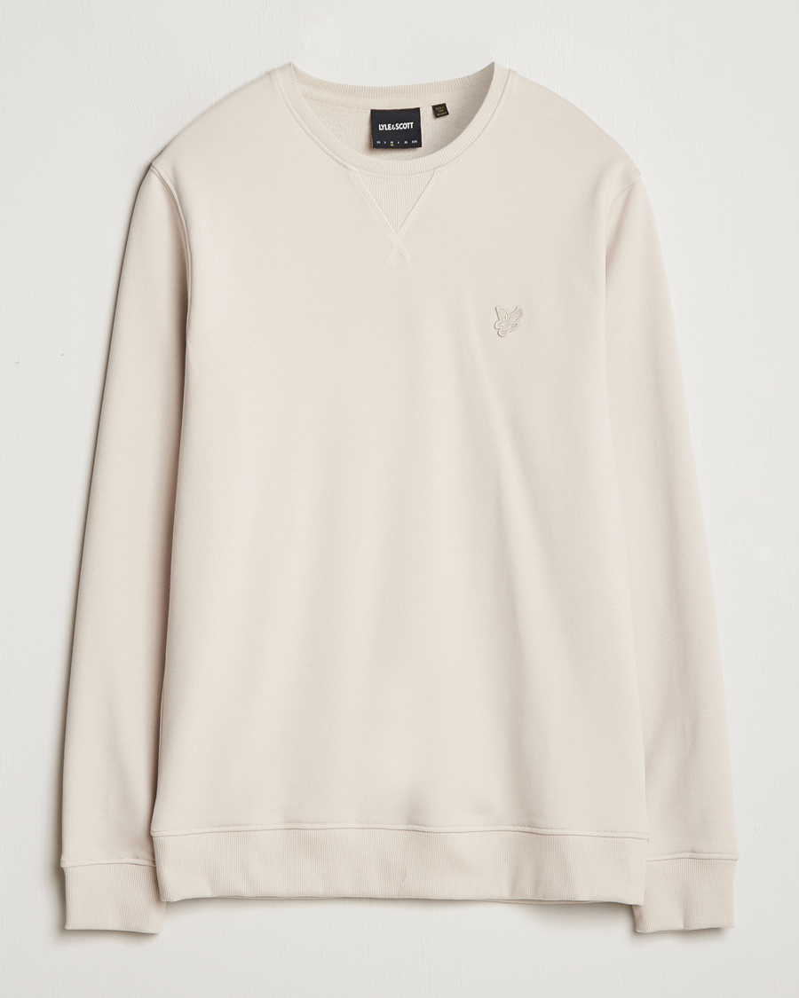 Herren | Pullover | Lyle & Scott | Tonal Eagle Crew Neck Sweatshirt Cove