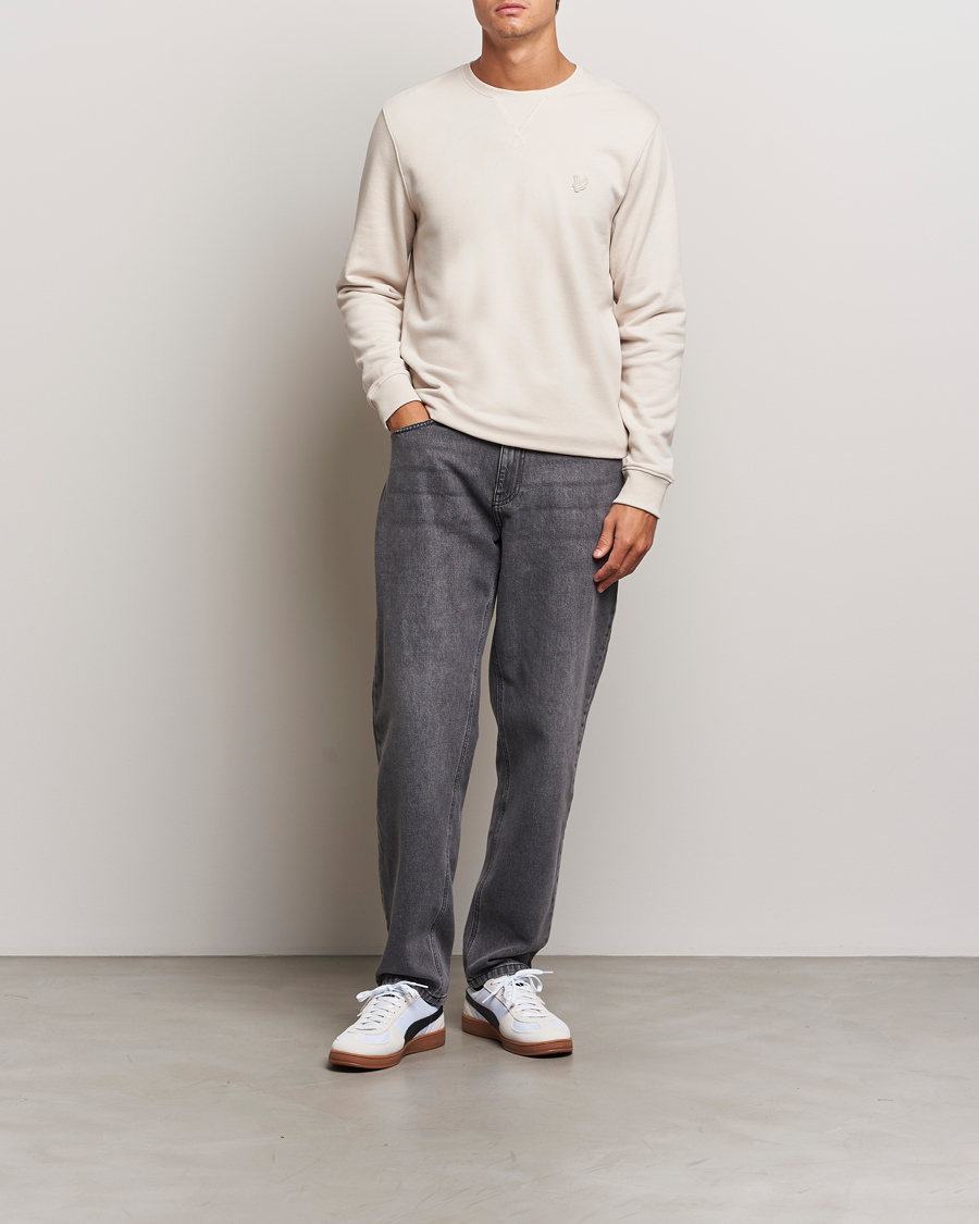 Herren | Pullover | Lyle & Scott | Tonal Eagle Crew Neck Sweatshirt Cove
