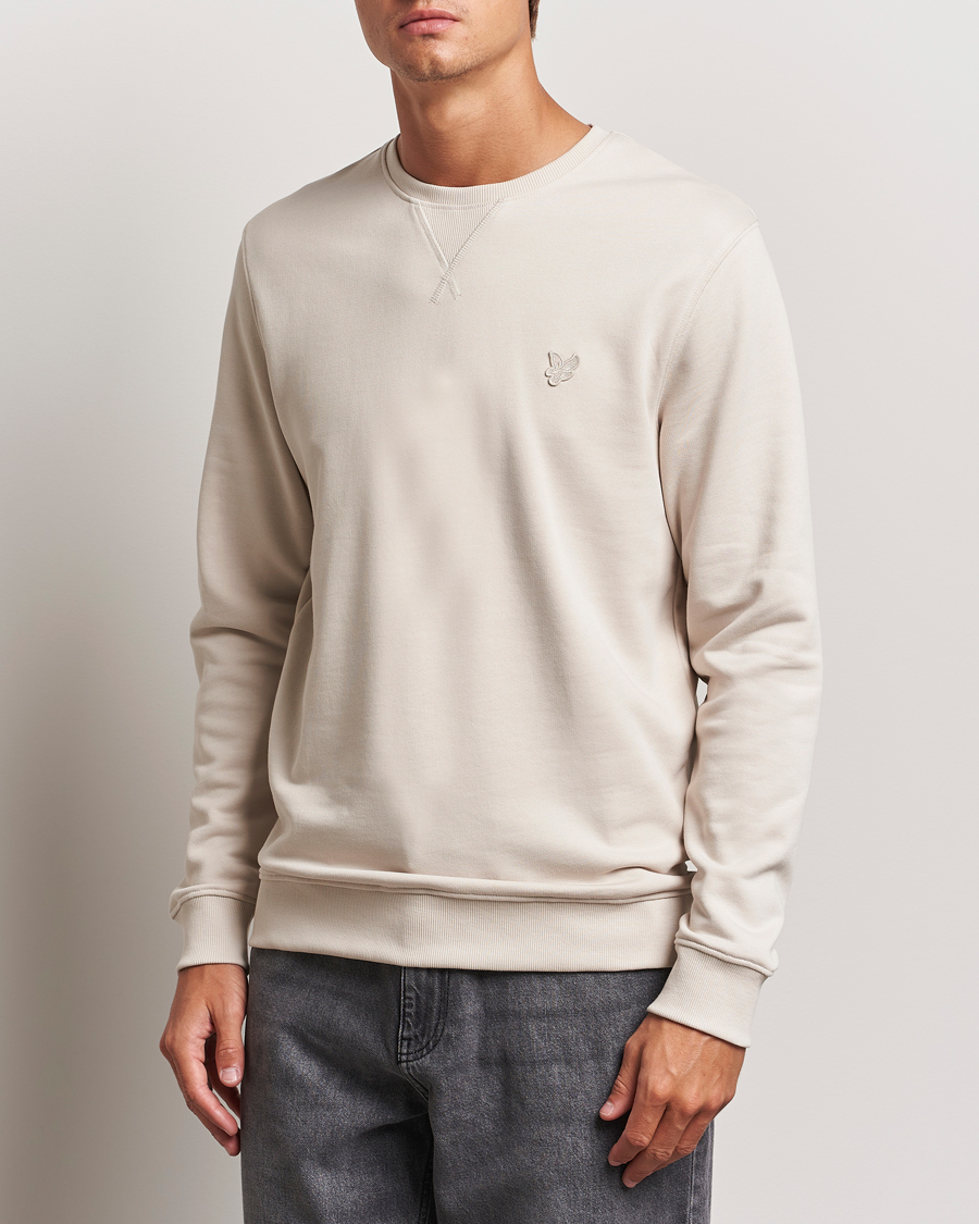 Herren | Pullover | Lyle & Scott | Tonal Eagle Crew Neck Sweatshirt Cove