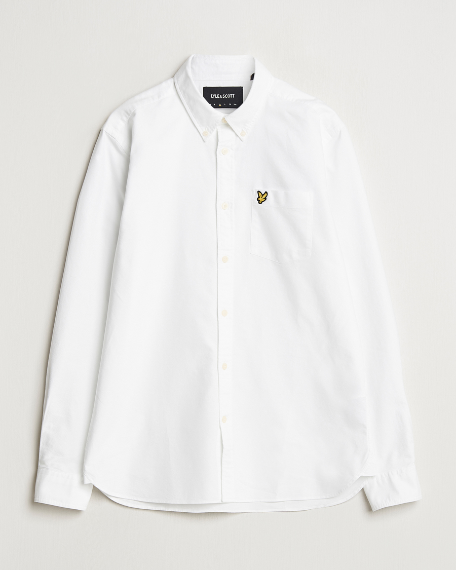 Herren | Hemden | Lyle & Scott | Lightweight Oxford Shirt White
