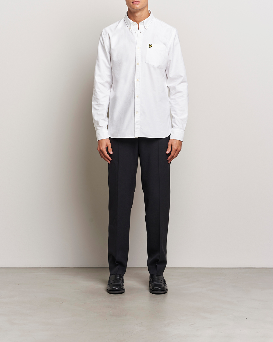 Herren | Hemden | Lyle & Scott | Lightweight Oxford Shirt White