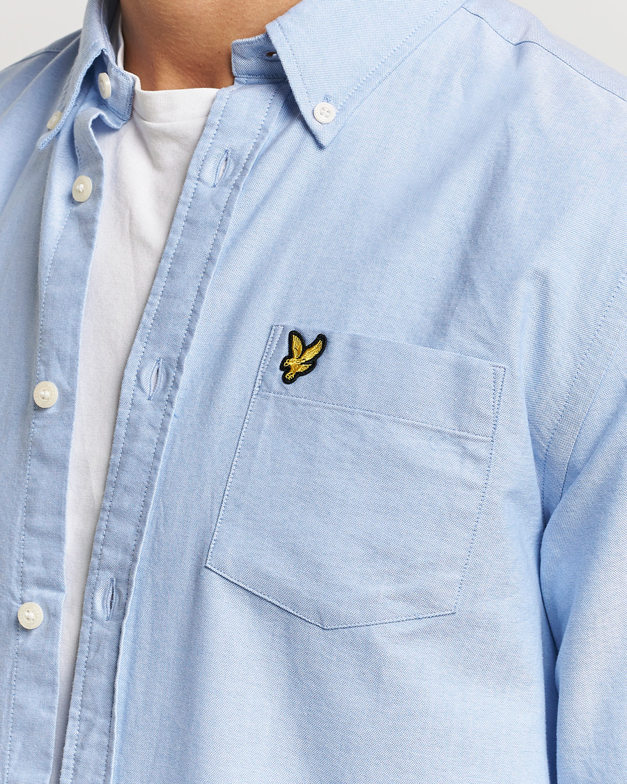 Herren | Hemden | Lyle & Scott | Lightweight Oxford Shirt Riviera Blue