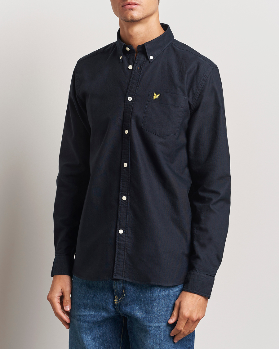 Herren | Hemden | Lyle & Scott | Lightweight Oxford Shirt Dark Navy