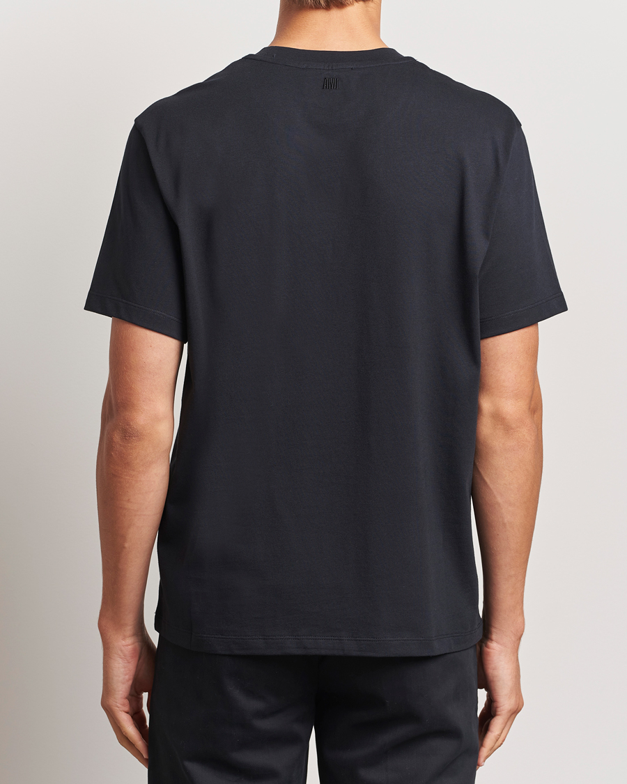 Herren | T-Shirts | AMI | Heart Logo T-Shirt Black