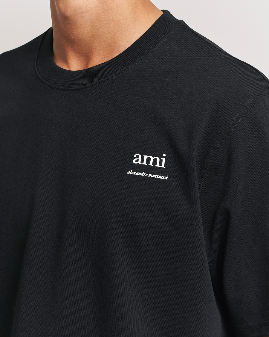 Herren | T-Shirts | AMI | Logo T-Shirt Black