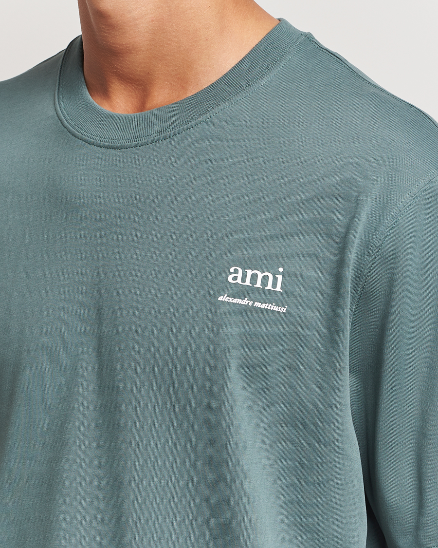 Herren | T-Shirts | AMI | Logo T-Shirt Antique Clay