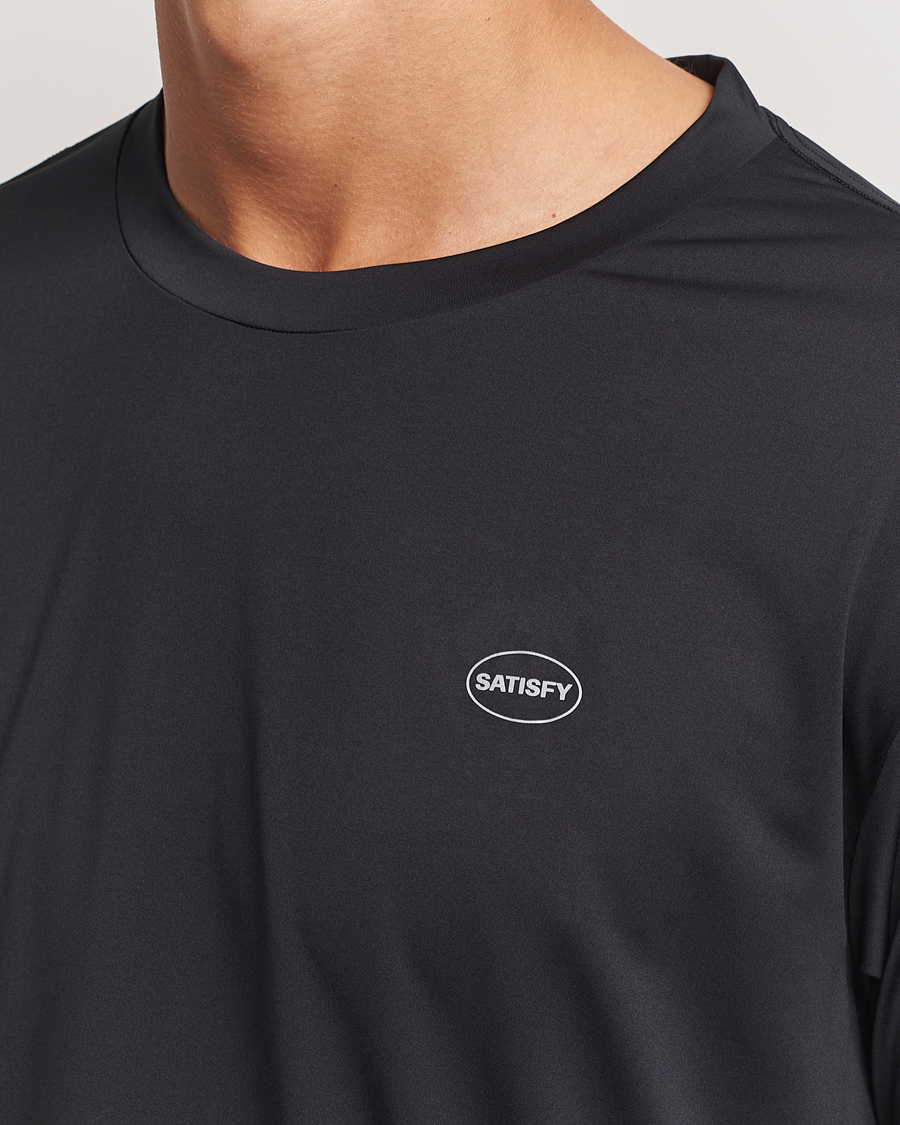 Herren | T-Shirts | Satisfy | AuraLite T-Shirt Black