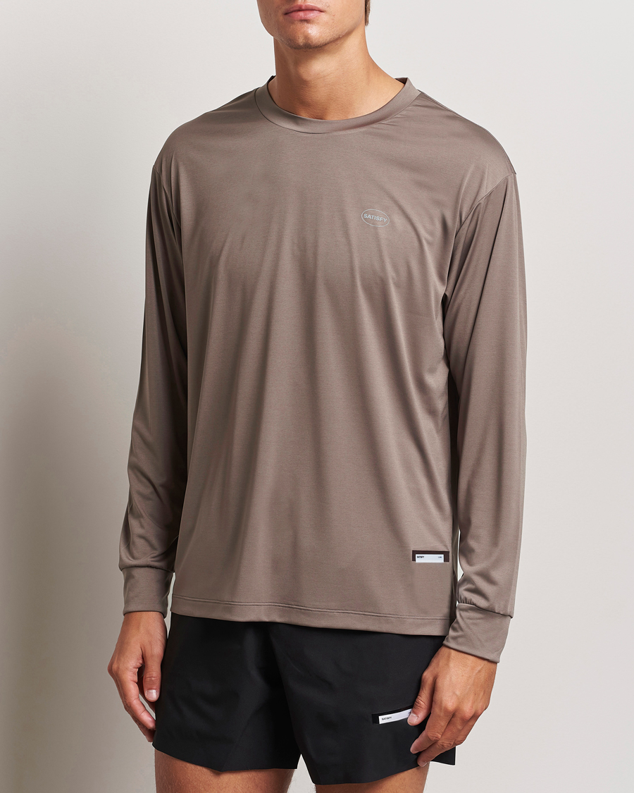 Herren | T-Shirts | Satisfy | AuraLite Long Sleeve T-Shirt Falcon
