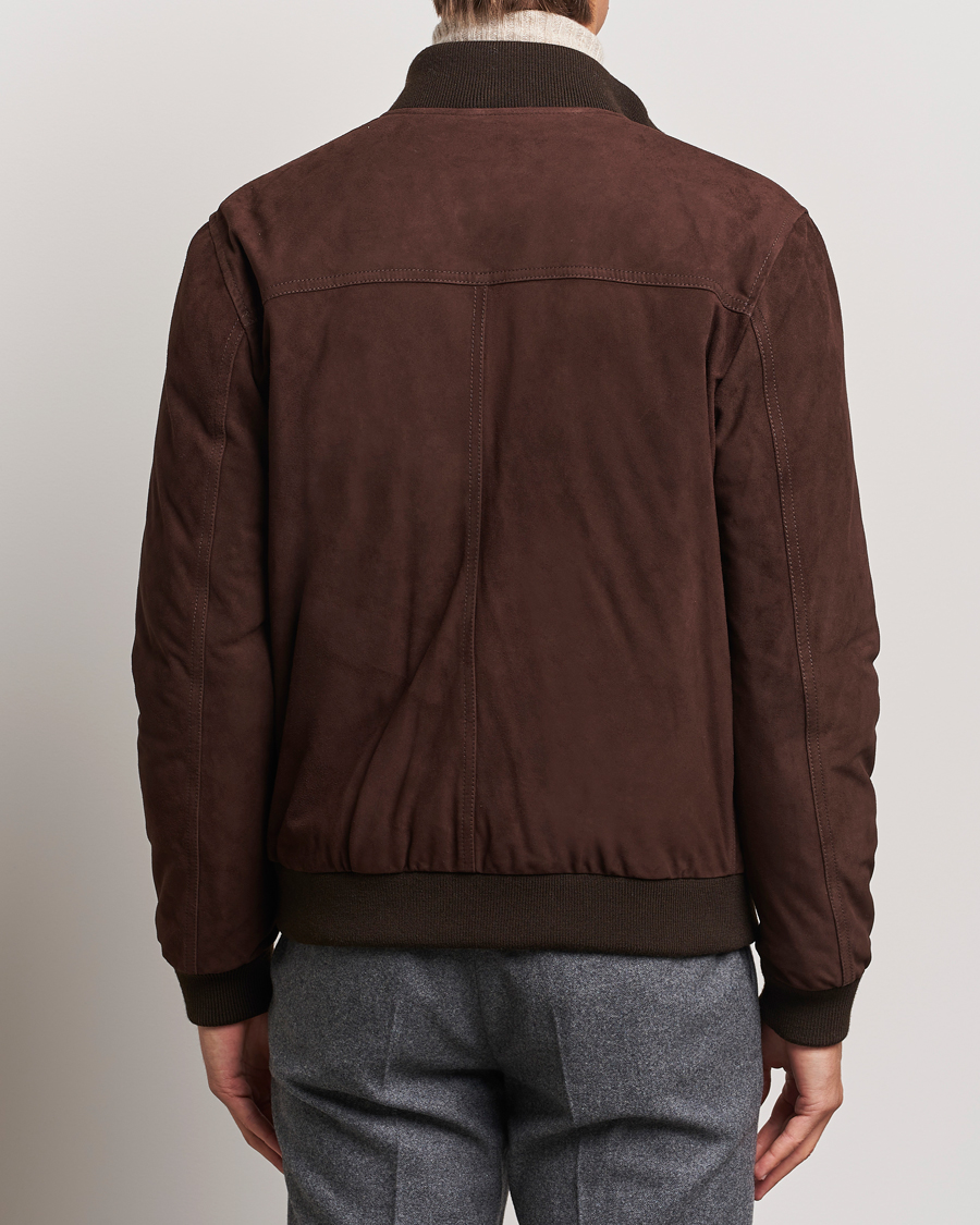 Herren | Jacken | Valstar | Goose Down Valstarino Dark Brown Suede