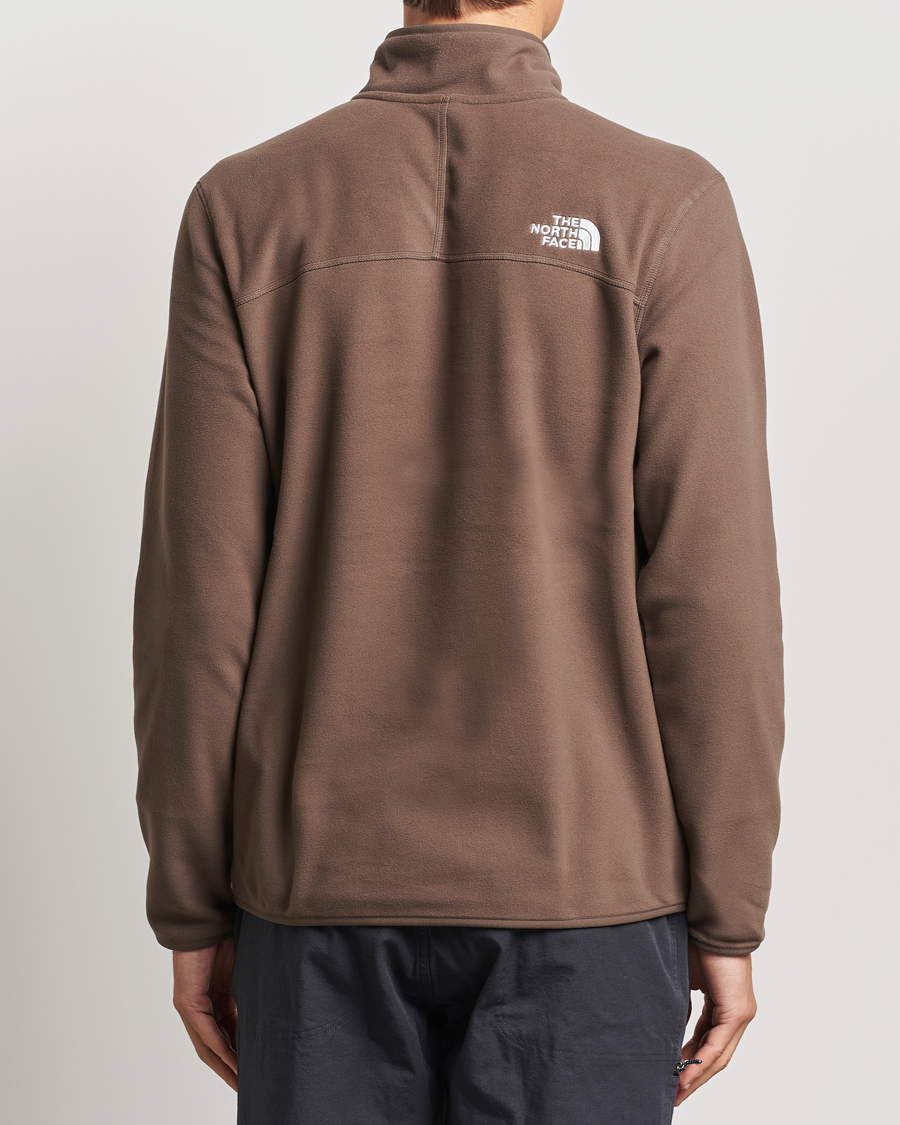 Herren | Pullover | The North Face | 100 Glacier Fleece 1/4 Zip Dark Brown