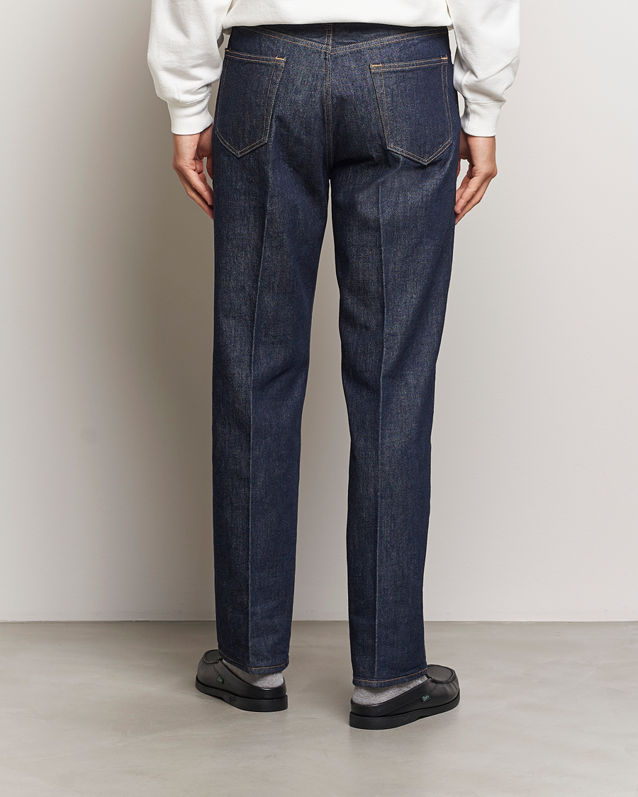 Herren | Jeans | Auralee | Regular Fit Denim Pants Dark Indigo