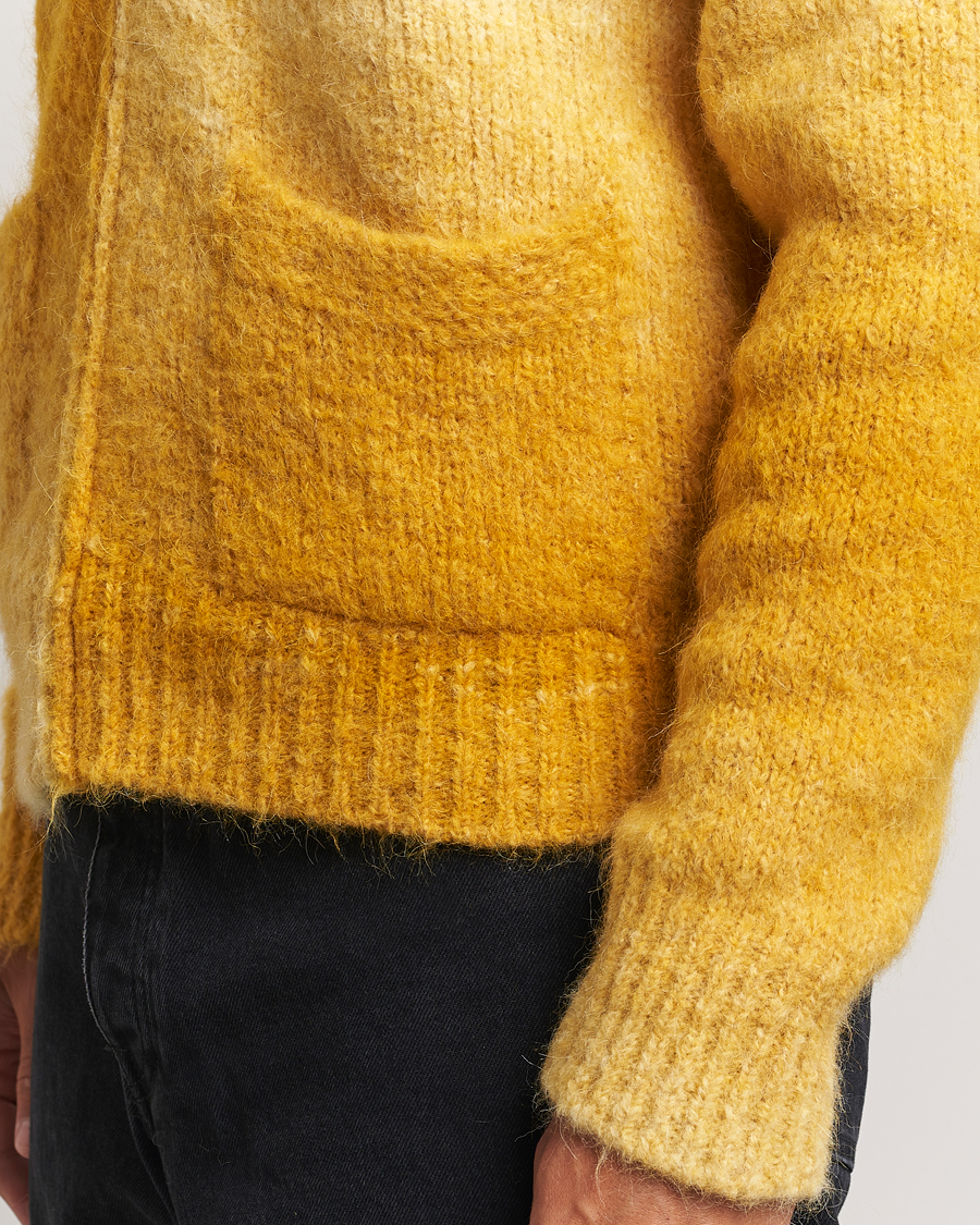Herren | Pullover | Sunflower | Ombre Zip Cardigan Yellow