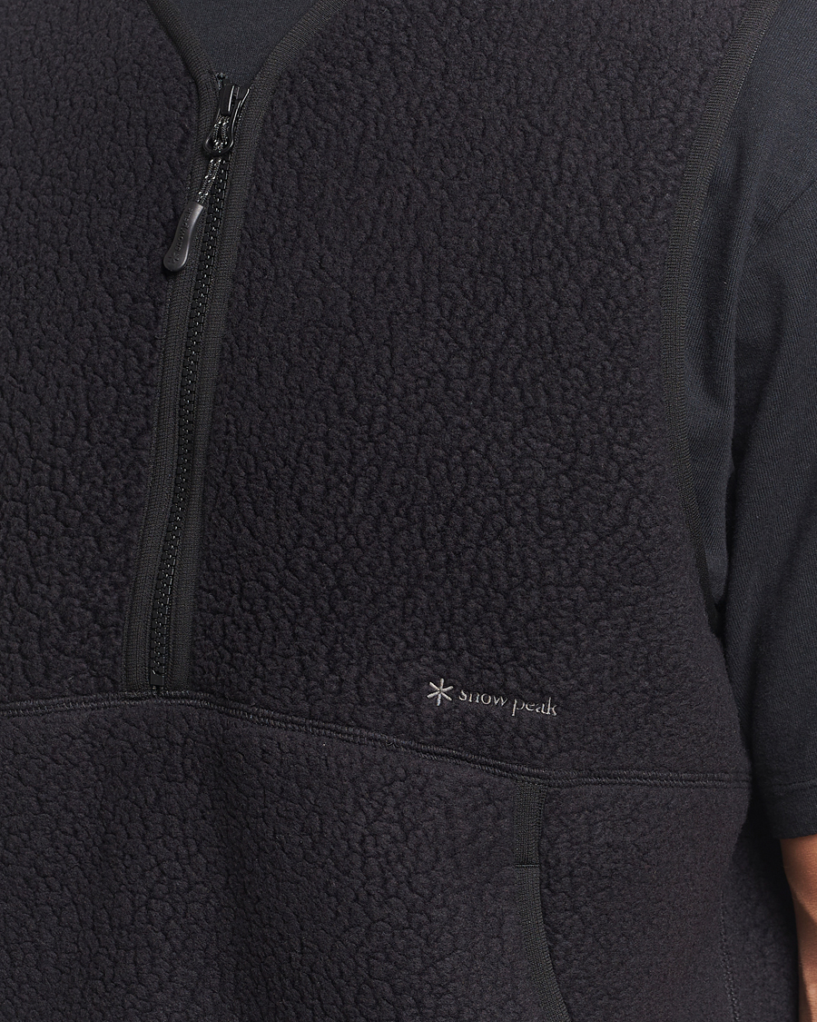 Herren | Westen | Snow Peak | Thermal Boa Fleece Vest Black