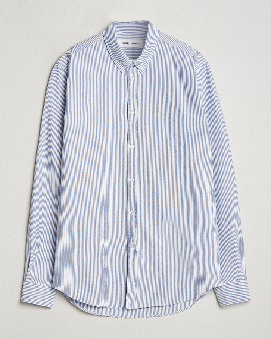 Herren | Hemden | Samsøe Samsøe | Saliam Oxford Shirt Oxford Narrow Stripe