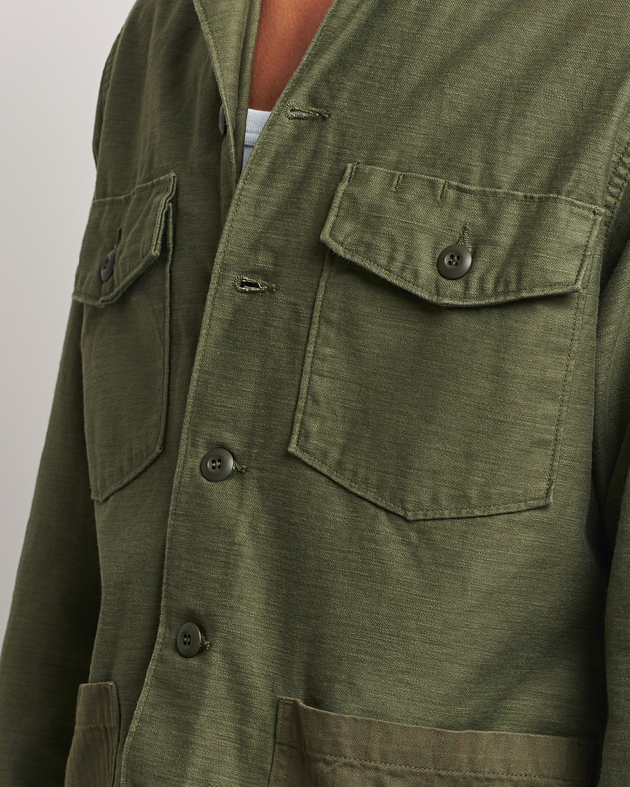 Herren | Hemden | orSlow | 4 Pockets US Army Shirt Dark Olive