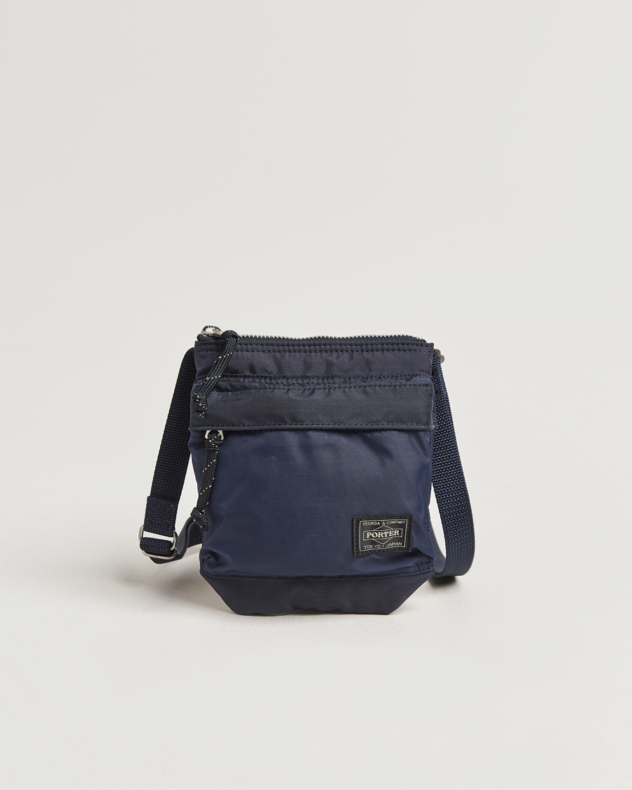 Herren | Taschen | Porter-Yoshida & Co. | Force Small Shoulder Pouch Navy Blue