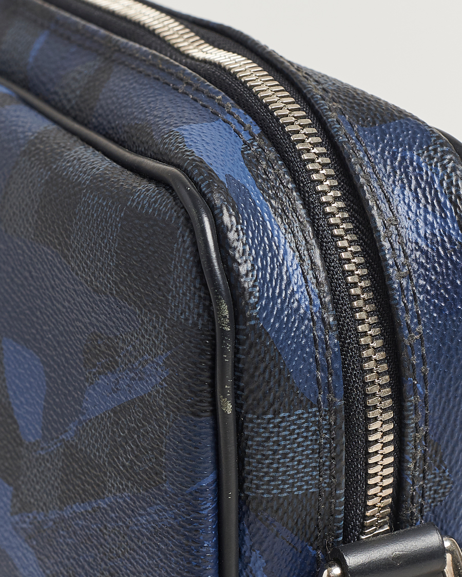 Herren | Louis Vuitton Pre-Owned Porte-Documents Voyage Briefcase Navy Blue | Louis Vuitton Pre-Owned | Porte-Documents Voyage Briefcase Navy Blue