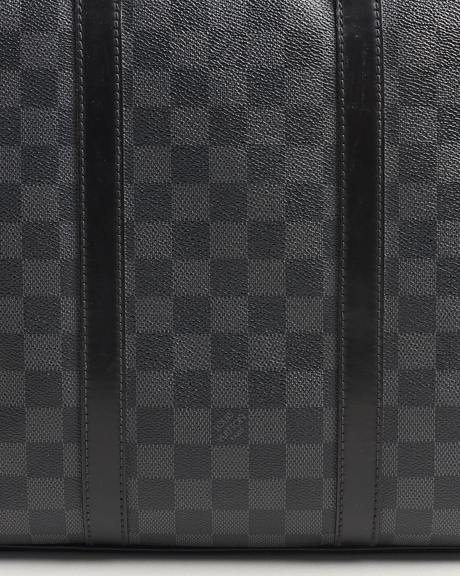 Herren | Louis Vuitton Pre-Owned Porte-Documents Voyage Briefcase Damier Graphite | Louis Vuitton Pre-Owned | Porte-Documents Voyage Briefcase Damier Graphite