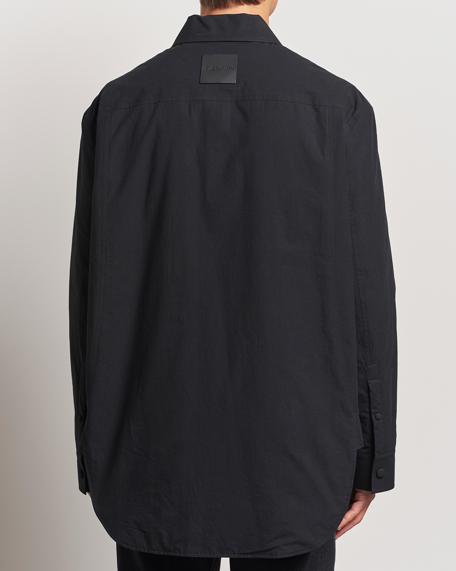 Herren | Hemden | Lanvin | Padded Overshirt Black