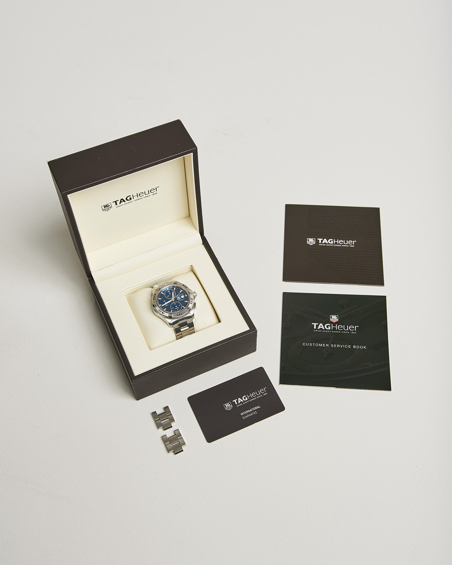 Herren | Tag Heuer Pre-Owned Aquaracer 300M Chrono Silver | Tag Heuer Pre-Owned | Aquaracer 300M Chrono Silver