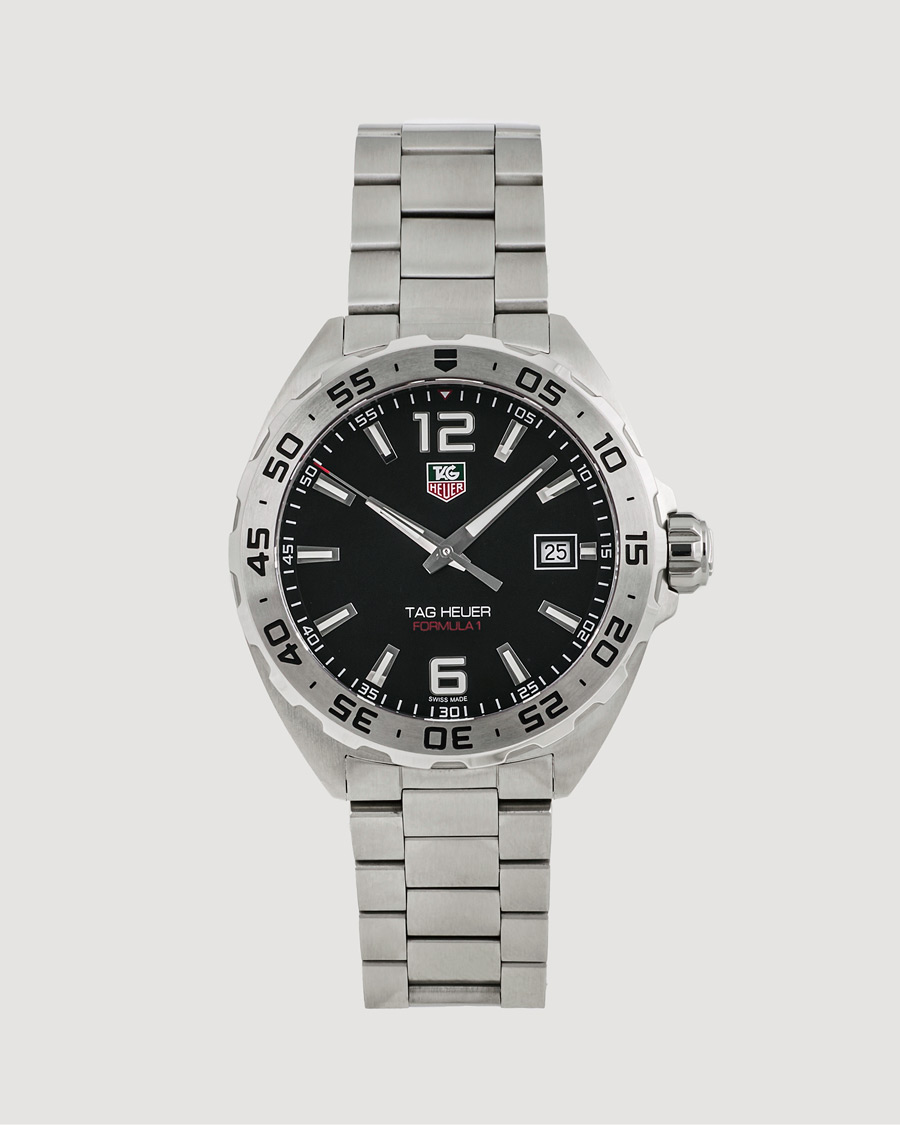 Herren | Tag Heuer Pre-Owned Formula 1 Quartz WAZ1112 Silver | Tag Heuer Pre-Owned | Formula 1 Quartz WAZ1112 Silver